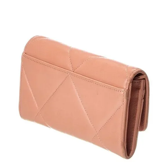 Chanel Brown Quilted Lambskin Leather Flap Wallet (Authentic Pre-Loved) - Picture 2 of 3